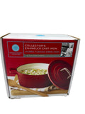 Enameled Cast Iron Red 3QT