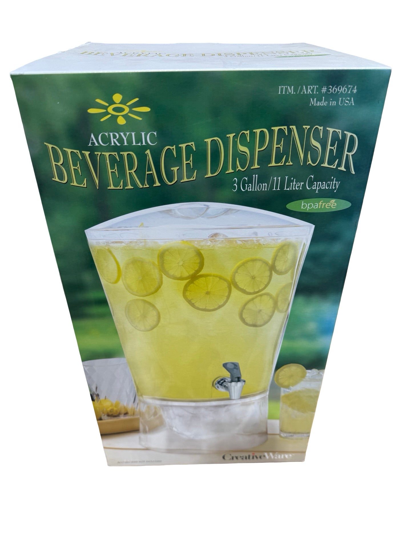 Beverage Dispenser 3Gal