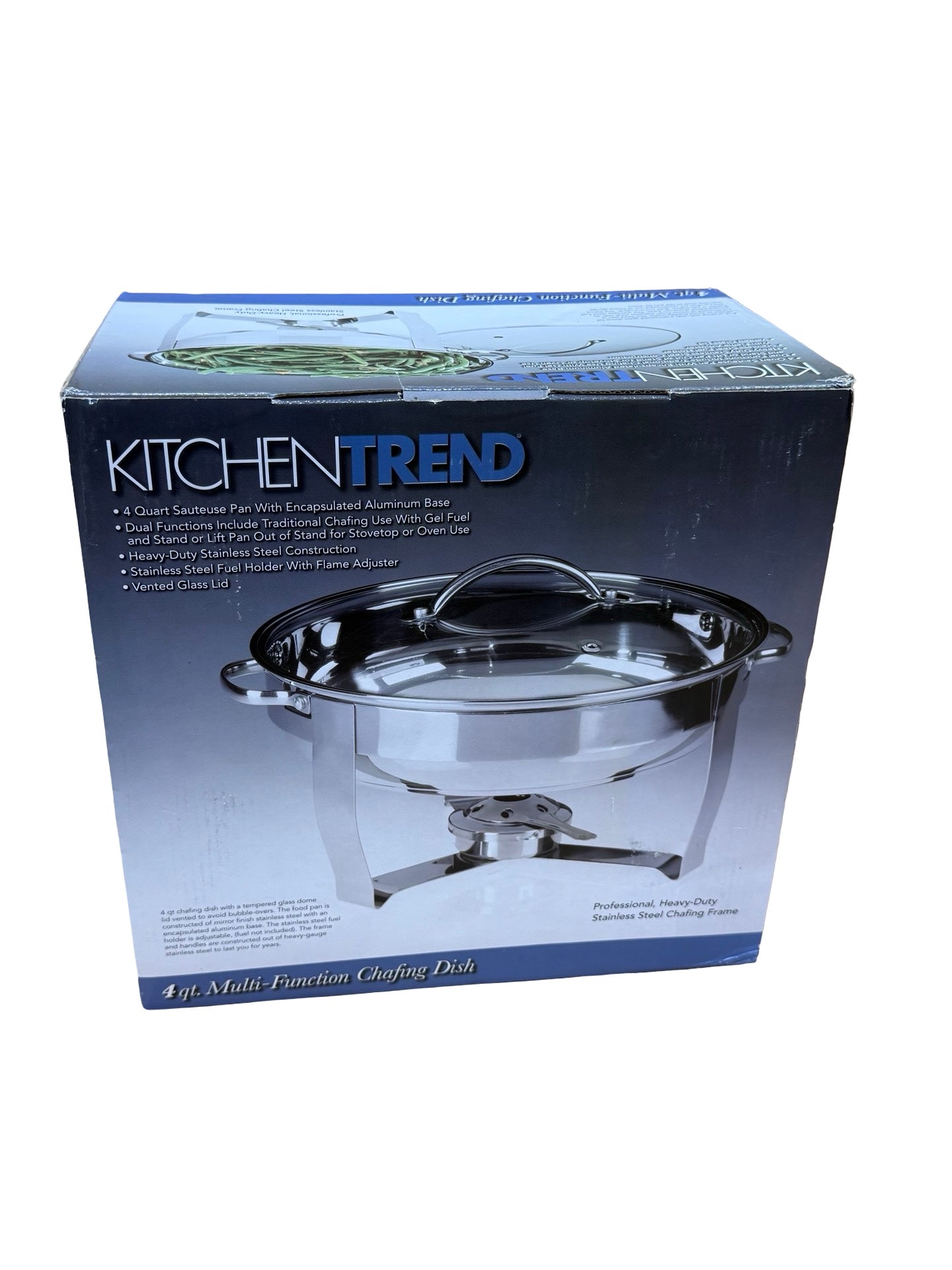 KitchenTrend 4qt Chafing Dish