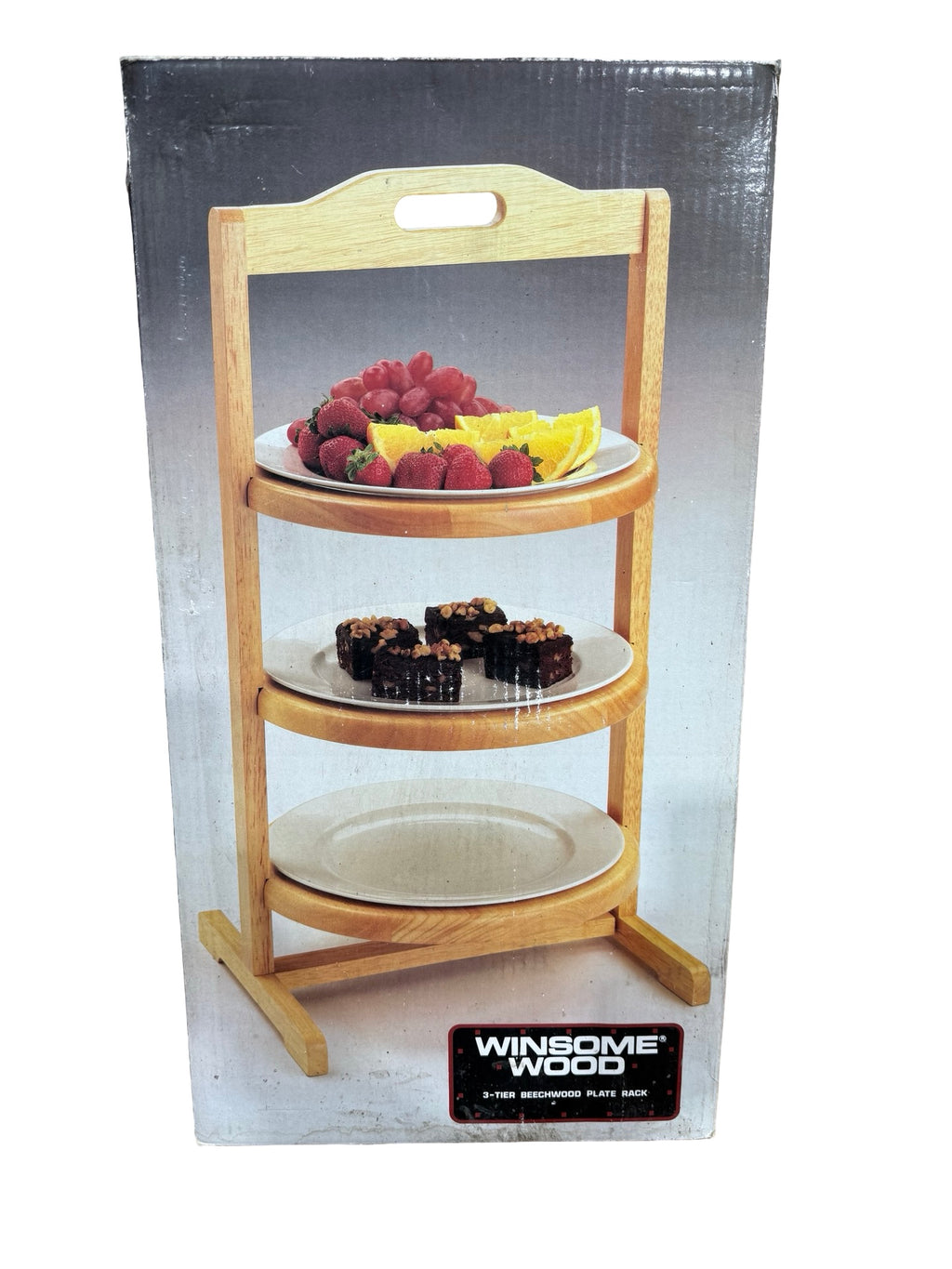 Winsome Wood Plate Rack & Serving boards
