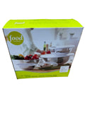 Food Network 5piece Stainless Steel Bowl set w/lids