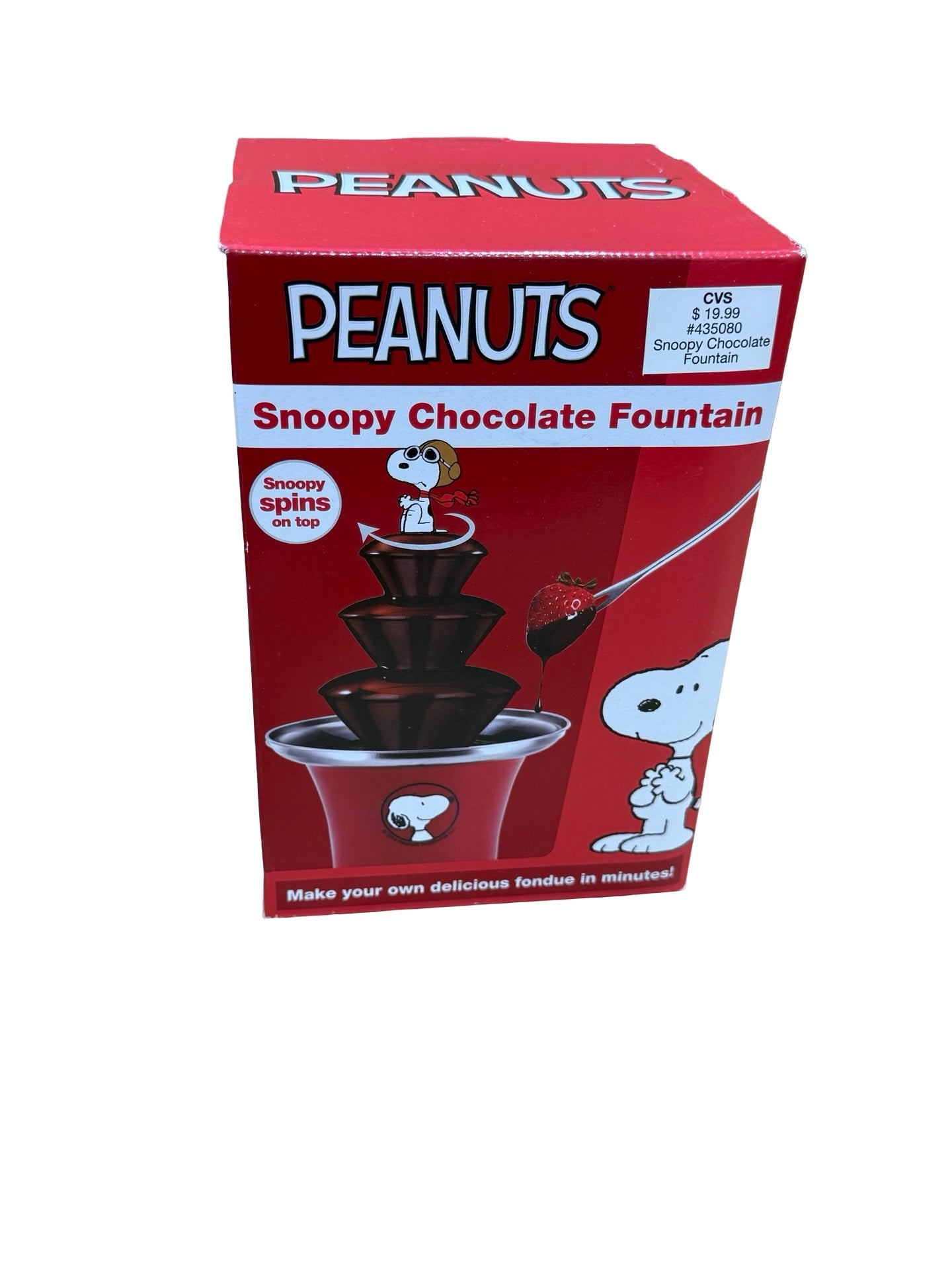 PEANUTS Snoopy Chocolate Fountain