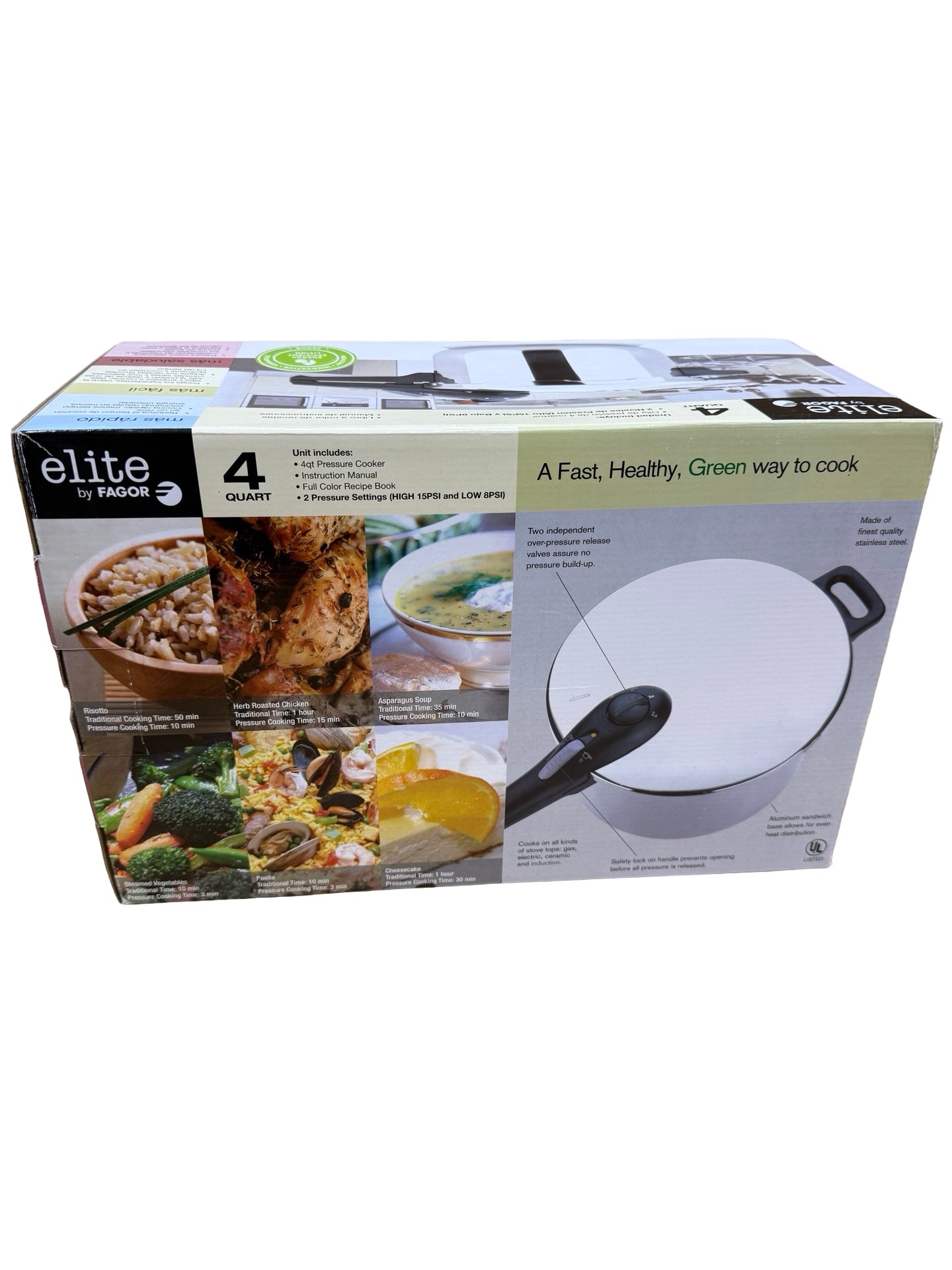 Fagor Elite 4qt Pressure Cooker